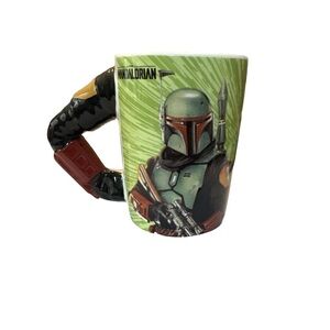 Star Wars Mandalorian with Boba Fett Ceramic Coffee Mug